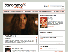 Tablet Screenshot of panorama-cinema.com